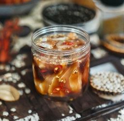 Fresh Salmon Sashimi Marinated in Soy Sauce (180g)