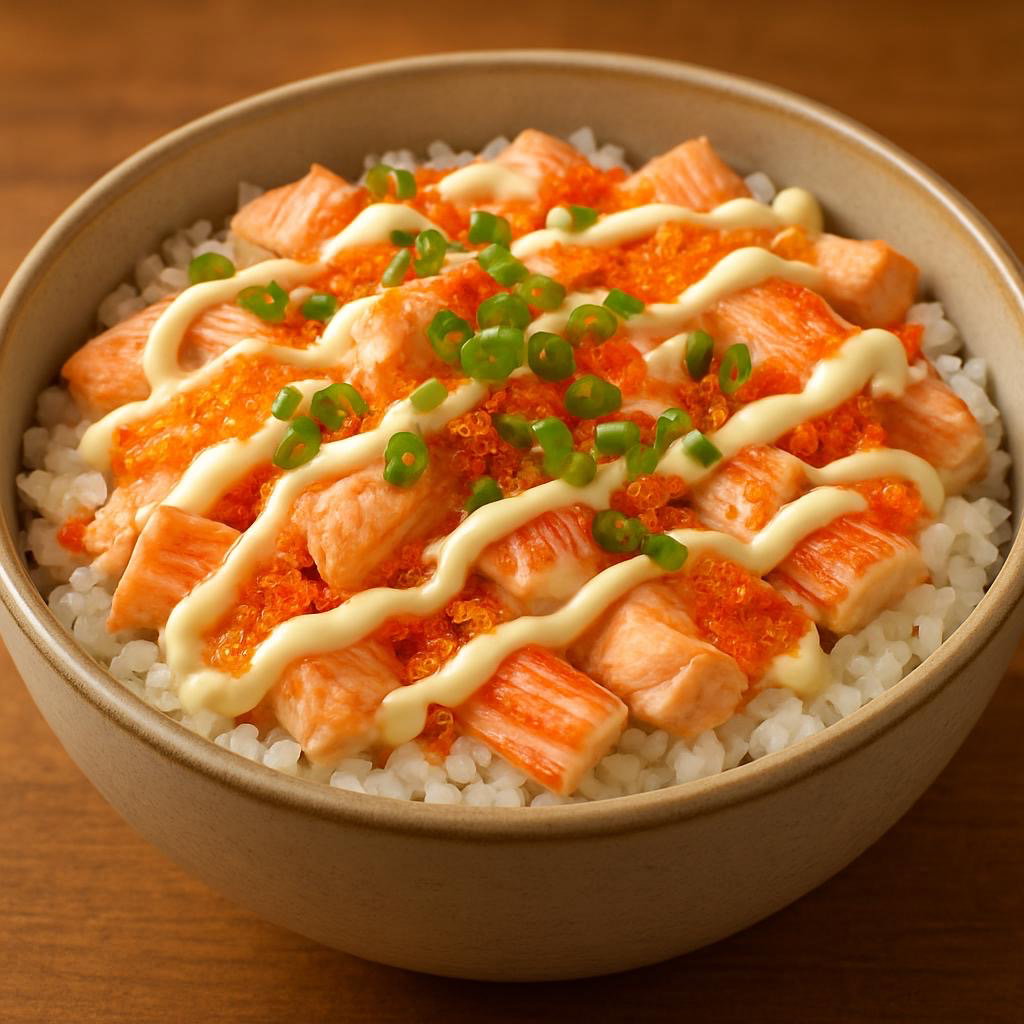 Salmon, Kani, Ebiko Sushi Bake_1