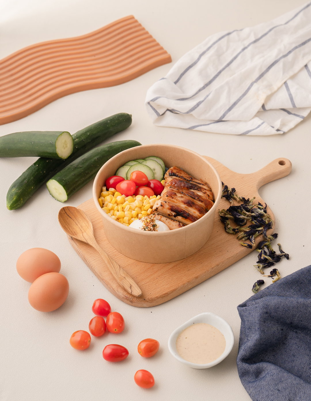 Garlic Teriyaki Chicken Bowl