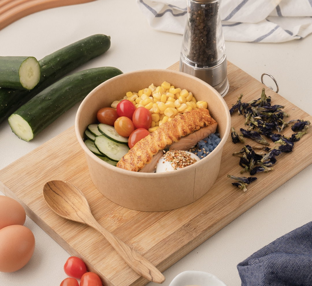 Mentaiko Salmon Bowl