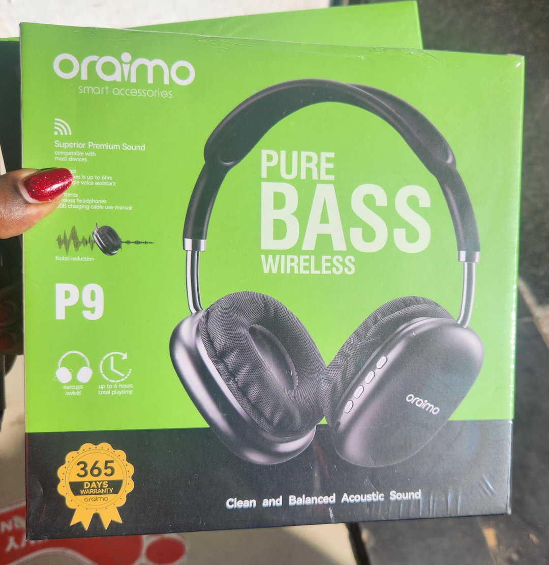 P9 PURE BASS WIRELESS ORAIMO HEADPHONES