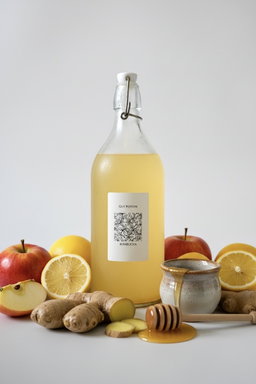 Apple Lemon Ginger Kombucha 1000ml