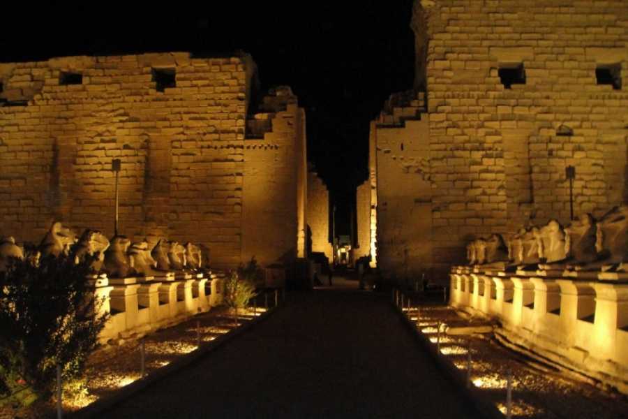 Sound and Light show at Karnak Temple in Luxor_0