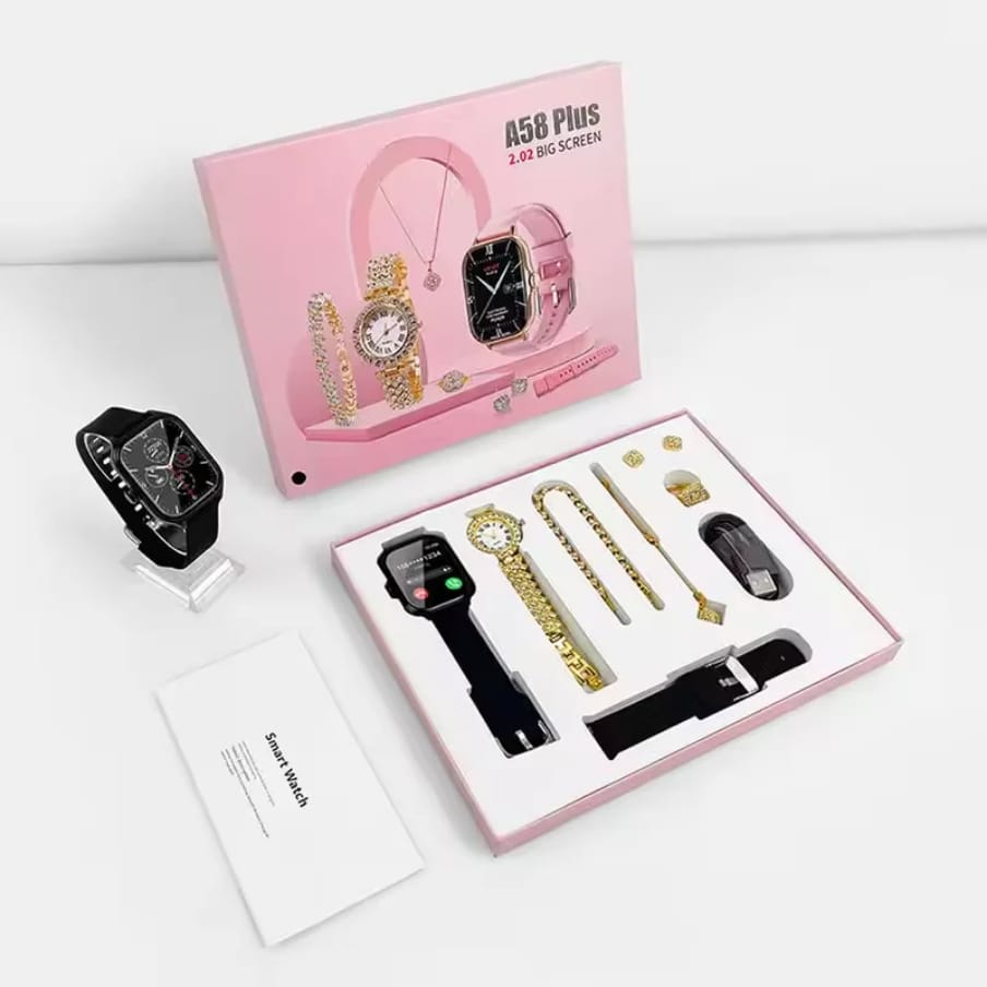 6 IN 1 A58 PLUS SMARTWATCH