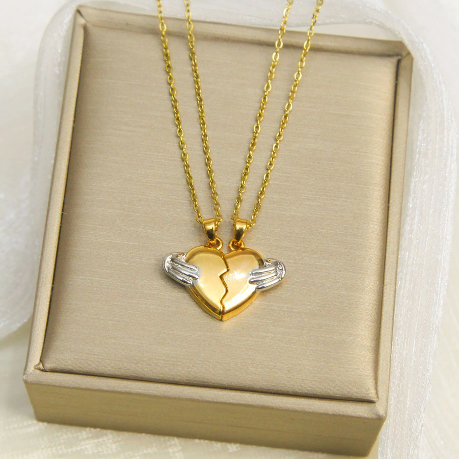 Collier Cœur Pour couple 