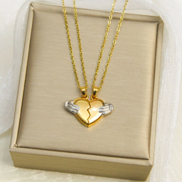 Collier Cœur Pour couple 