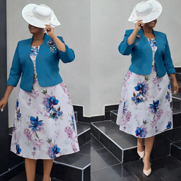 Ensemble Élégance Florale Prestige – Édition Chic
