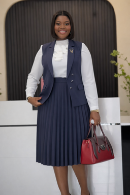 Ensemble Élégance Royale – Jupe Plissée & Gilet Chic
