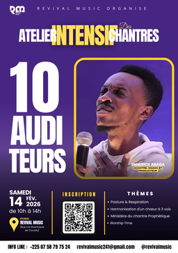ATELIER DES INTENSIF DES CHANTRES 