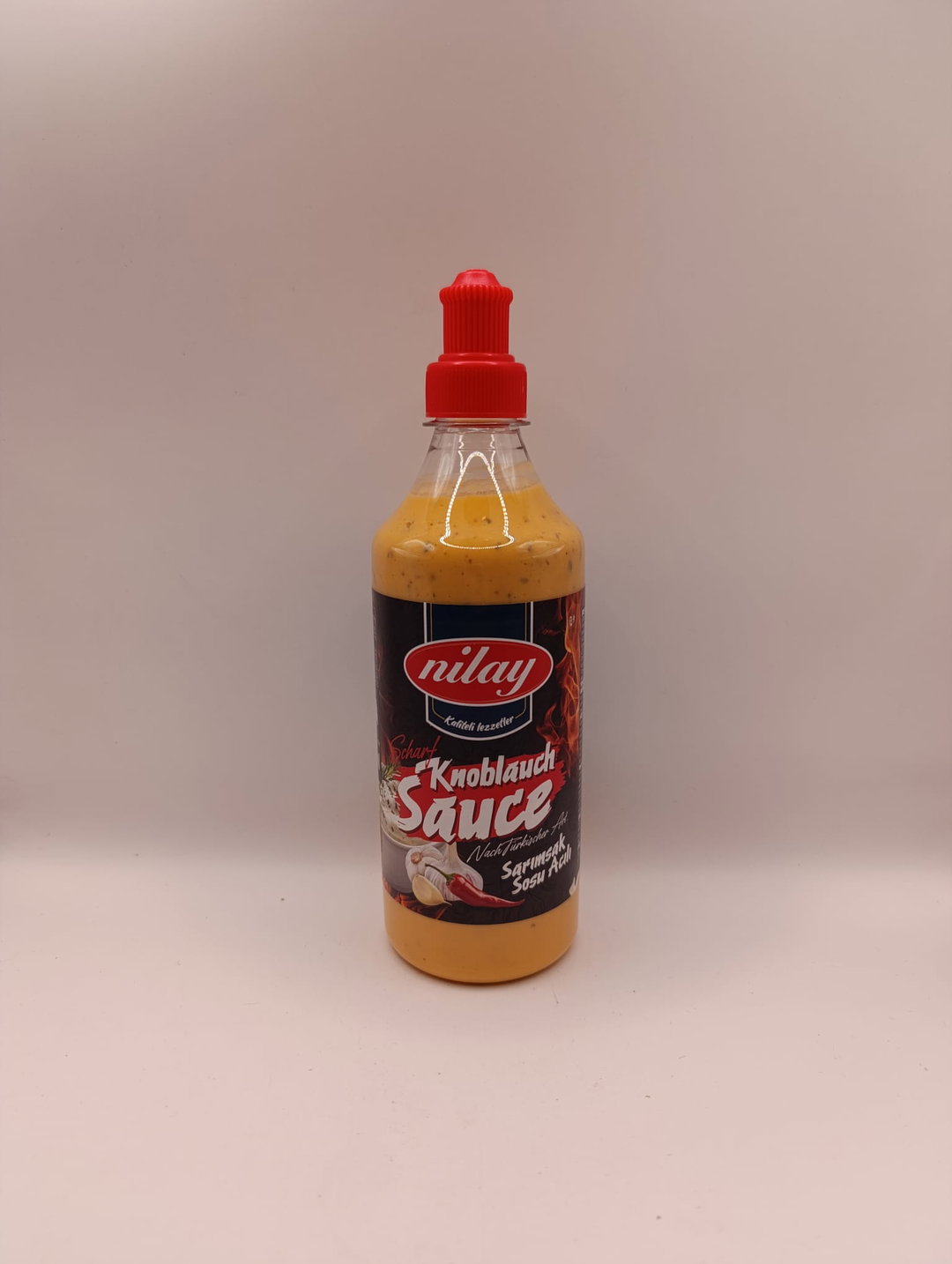 500ml | Nilay Knoblauch Sauce scharf | نيلاي صوص ثوم حار