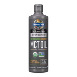 Dr. Formulated - Brain Health Organic Coconut MCT Oil Liquid