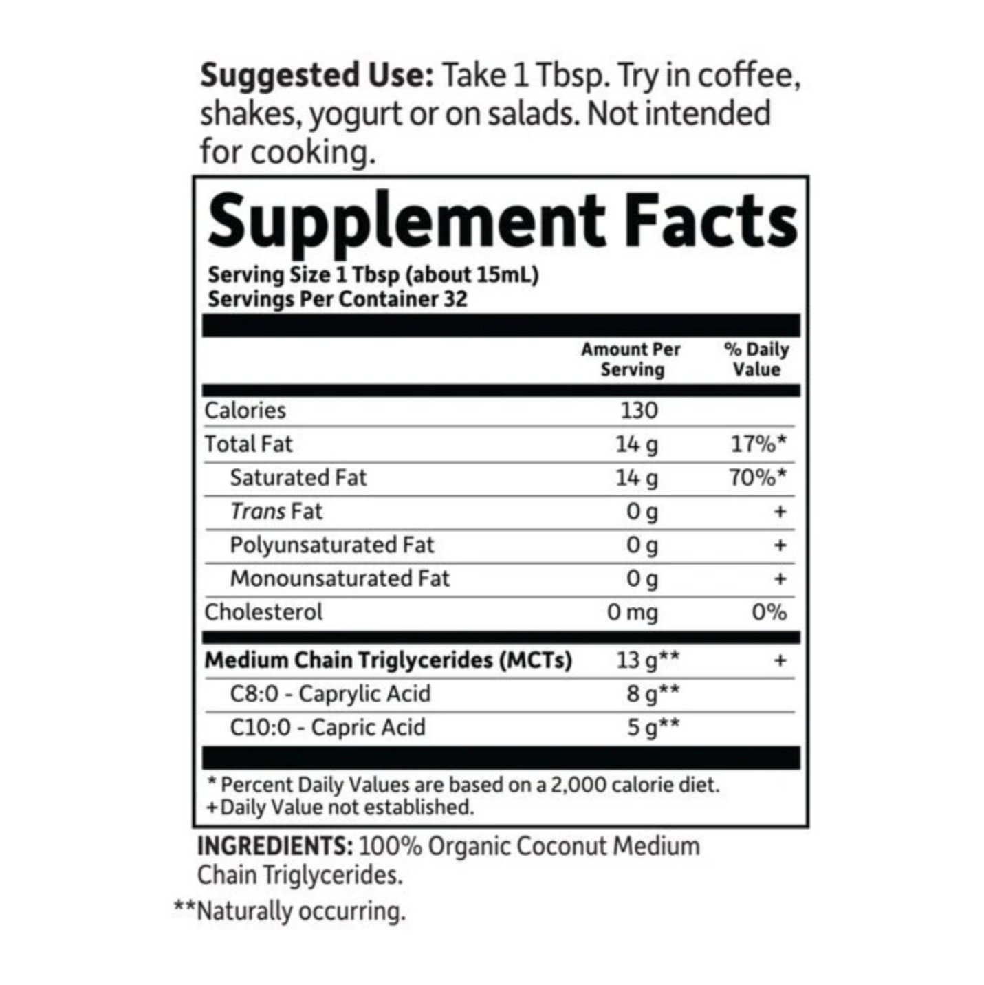Dr. Formulated - Brain Health Organic Coconut MCT Oil Liquid_1