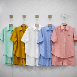 Ensemble “SOFT CHIC LINEN” – Chemise & Short