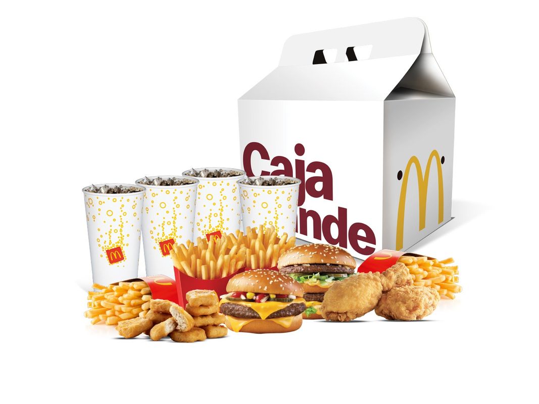 Caja Grande con sodas