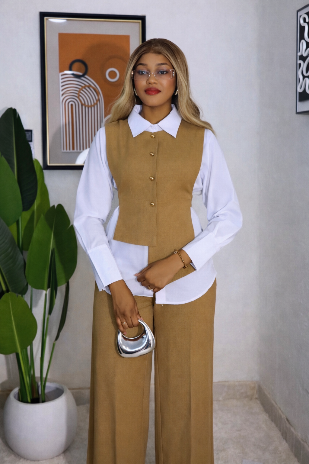 Ensemble Élégance Prestige – 2 Pièces Tailleur Chic