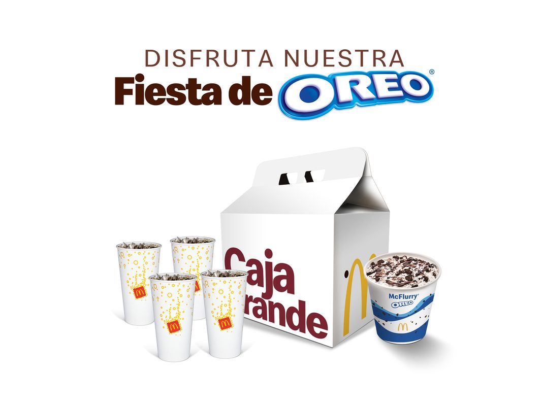 Caja Grande con Soda + McFlurry Oreo