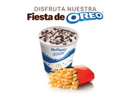 McFlurry Oreo + McPapas Medianas