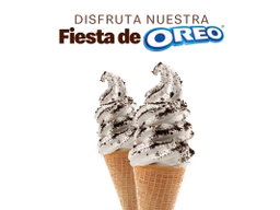 2 Conos con Oreo