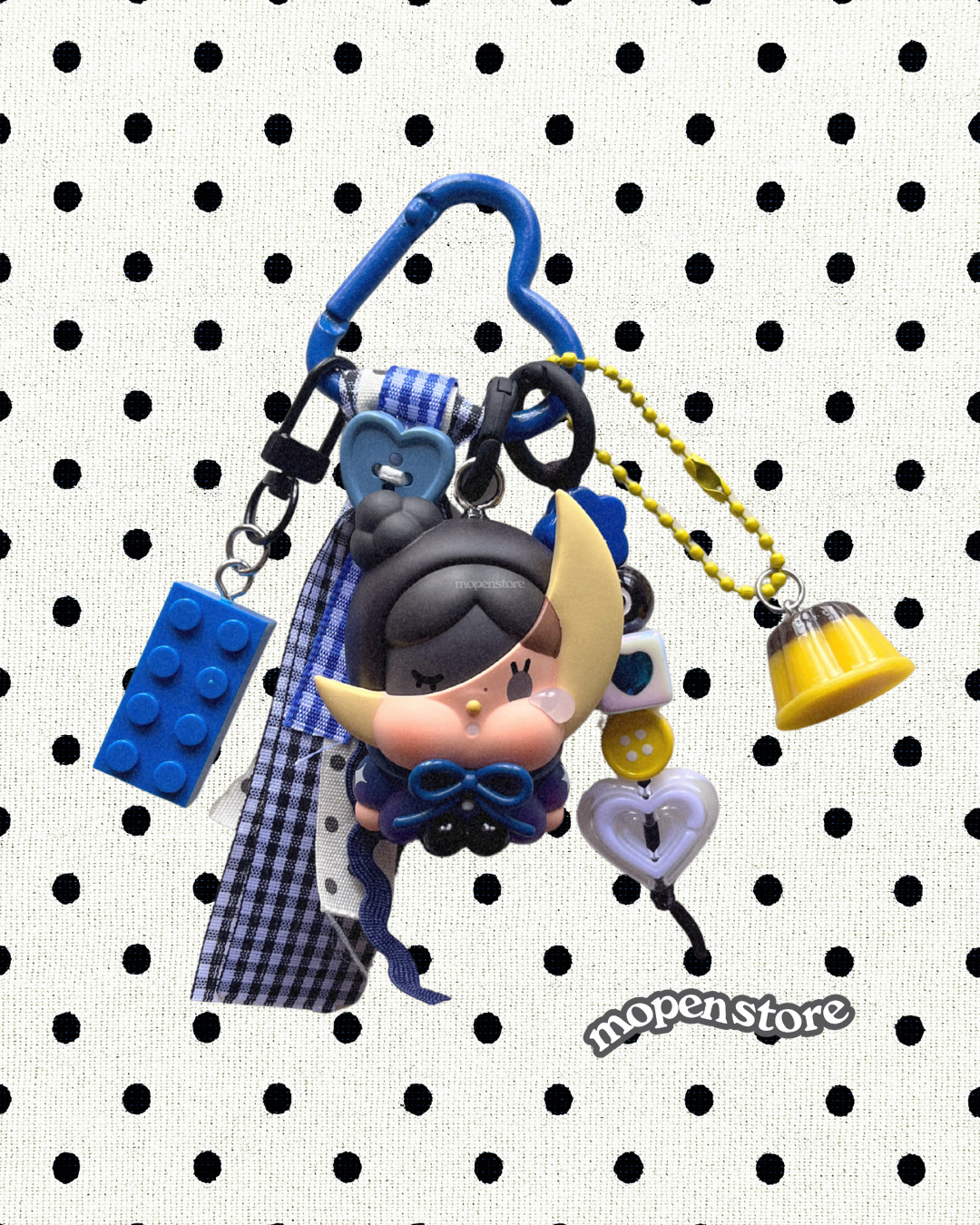MOPEN x CRYBABY Crying To The Moon Keychain_0