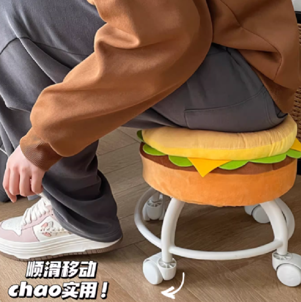 10700086 - BURGER STOOL WITH WHEELS_1