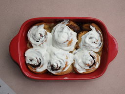 banana bread cinnamon roll