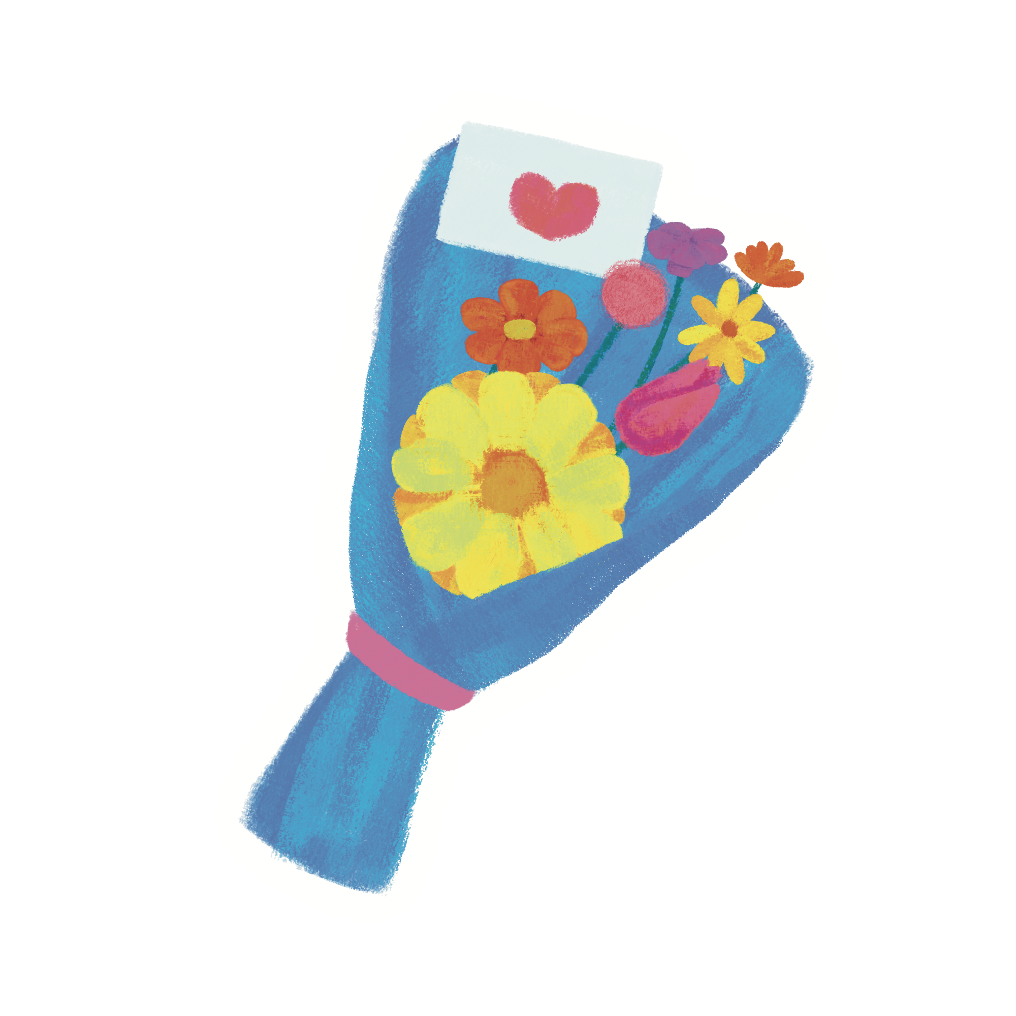Bouquet Sticker (4cm)