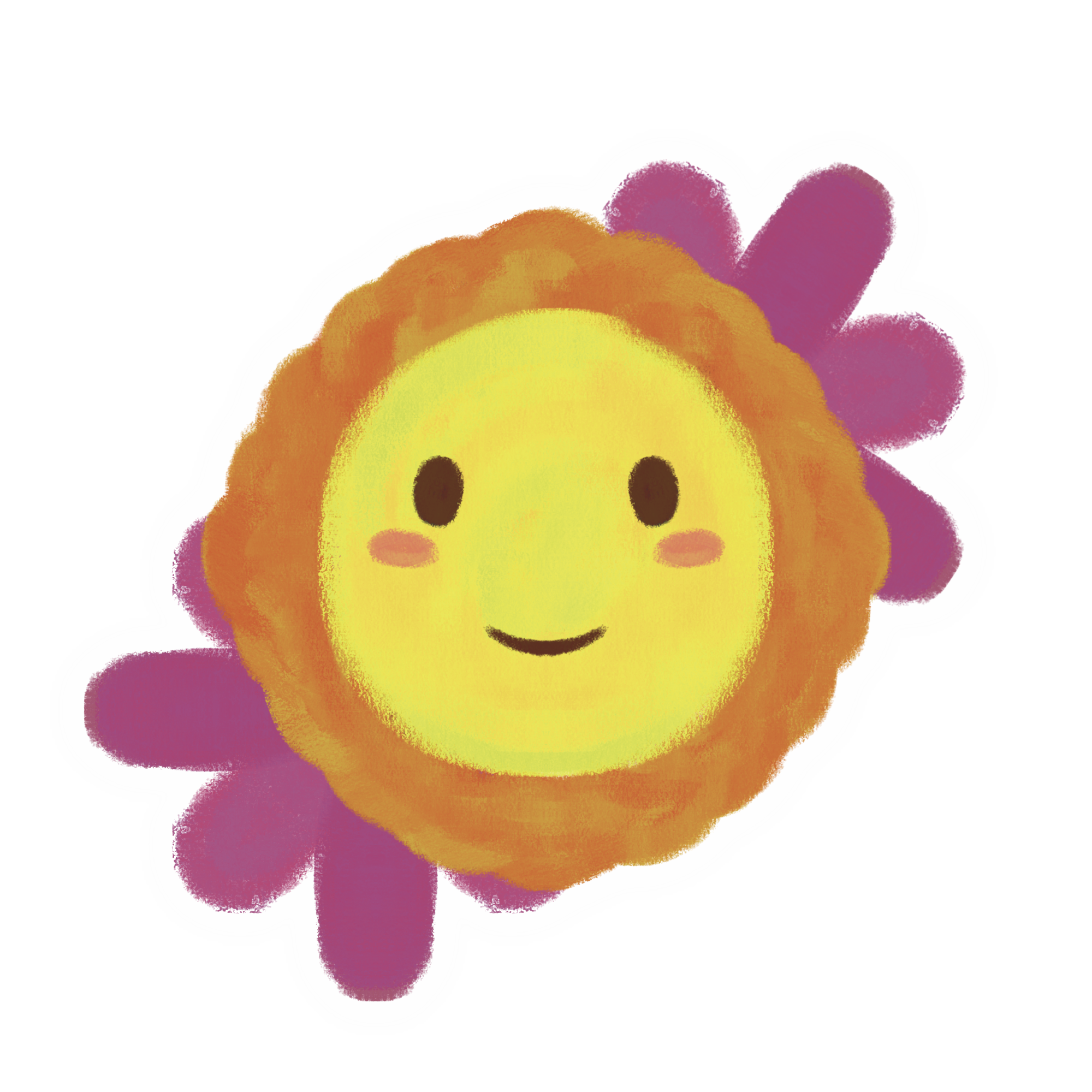 Sunshine Sticker (4cm)_0