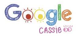 Google Cassie Sticker (8cm)