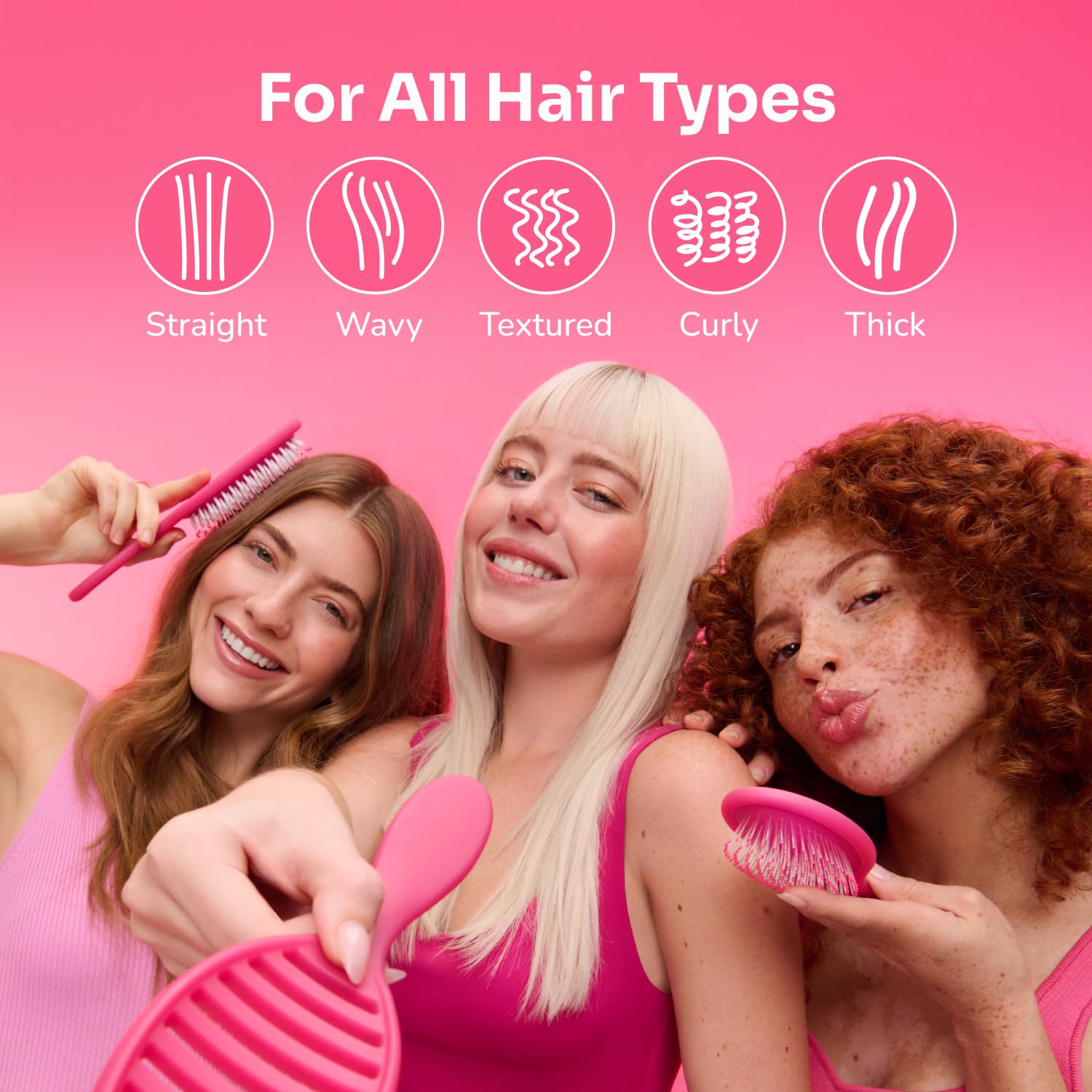 Wet Brush - Original Detangler Hair Brush, Stitch & Angel_1