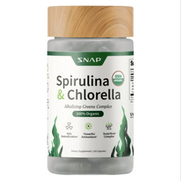 Snap - Spirulina + Chlorella - Alkalizing Greens Complex