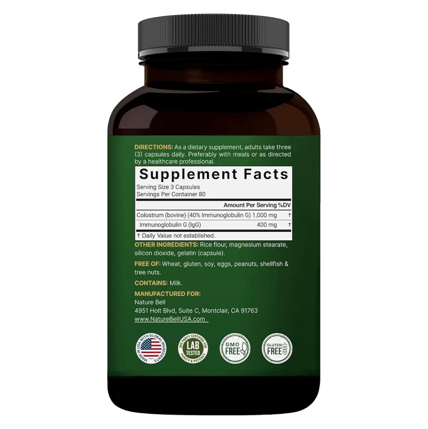 NatureBell - Colostrum 1000 mg_1