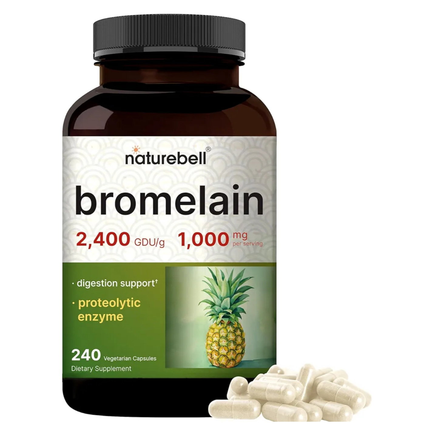 NatureBell - Bromelian 1000 mg_0