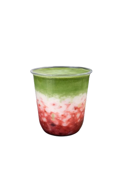 Strawberry Matcha Latte