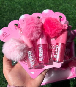 Lipgloss con llavero