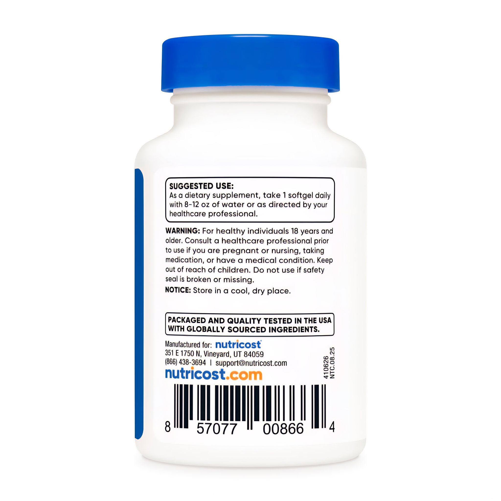 Nutricost - Vitamin K2 + Vitamin D3 Softgels_1