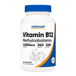 Nutricost - Vitamin B12 Capsules