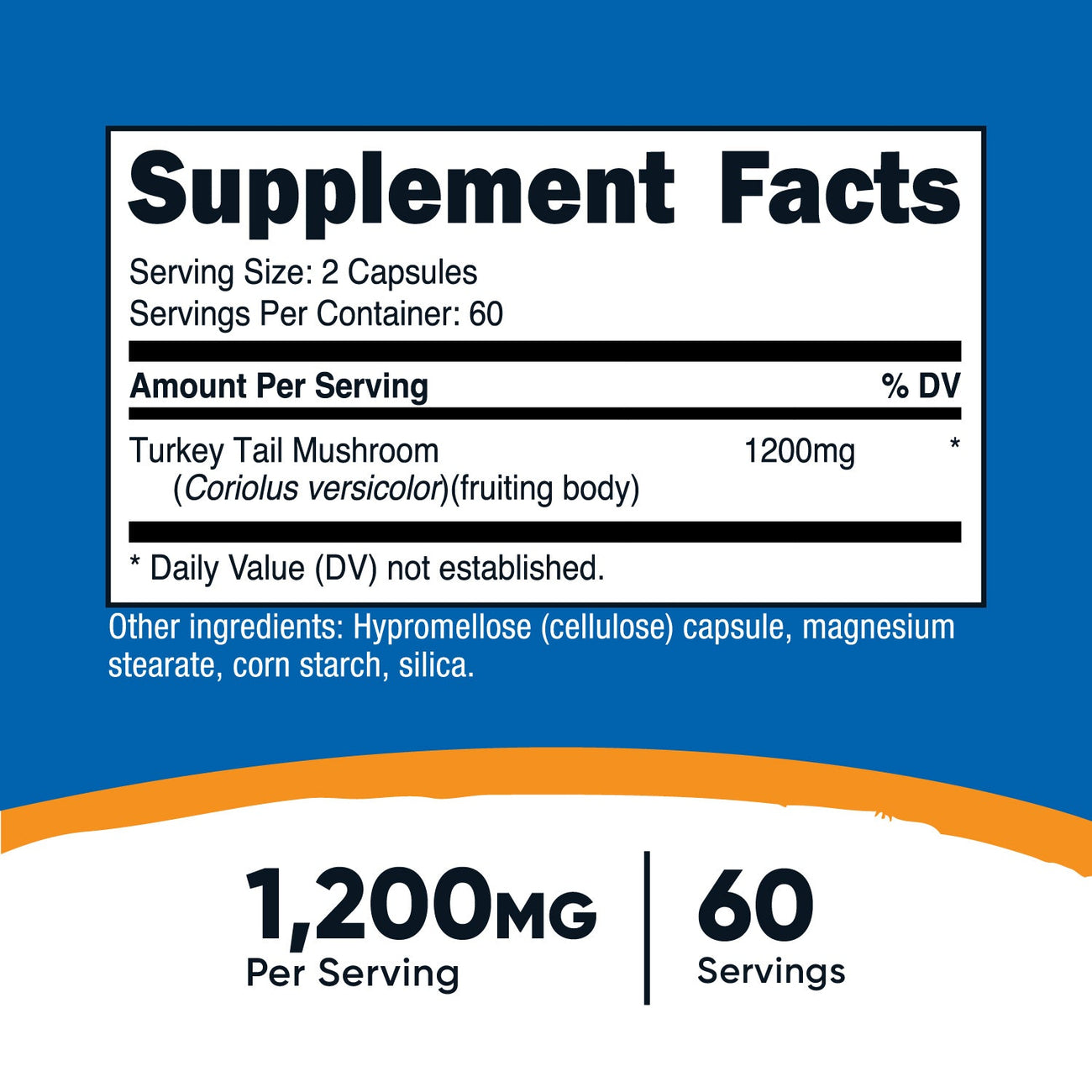 Nutricost - Turkey Tail Mushroom Capsules_1