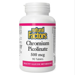 Natural Factors - Chromium Picolinate 500 mcg