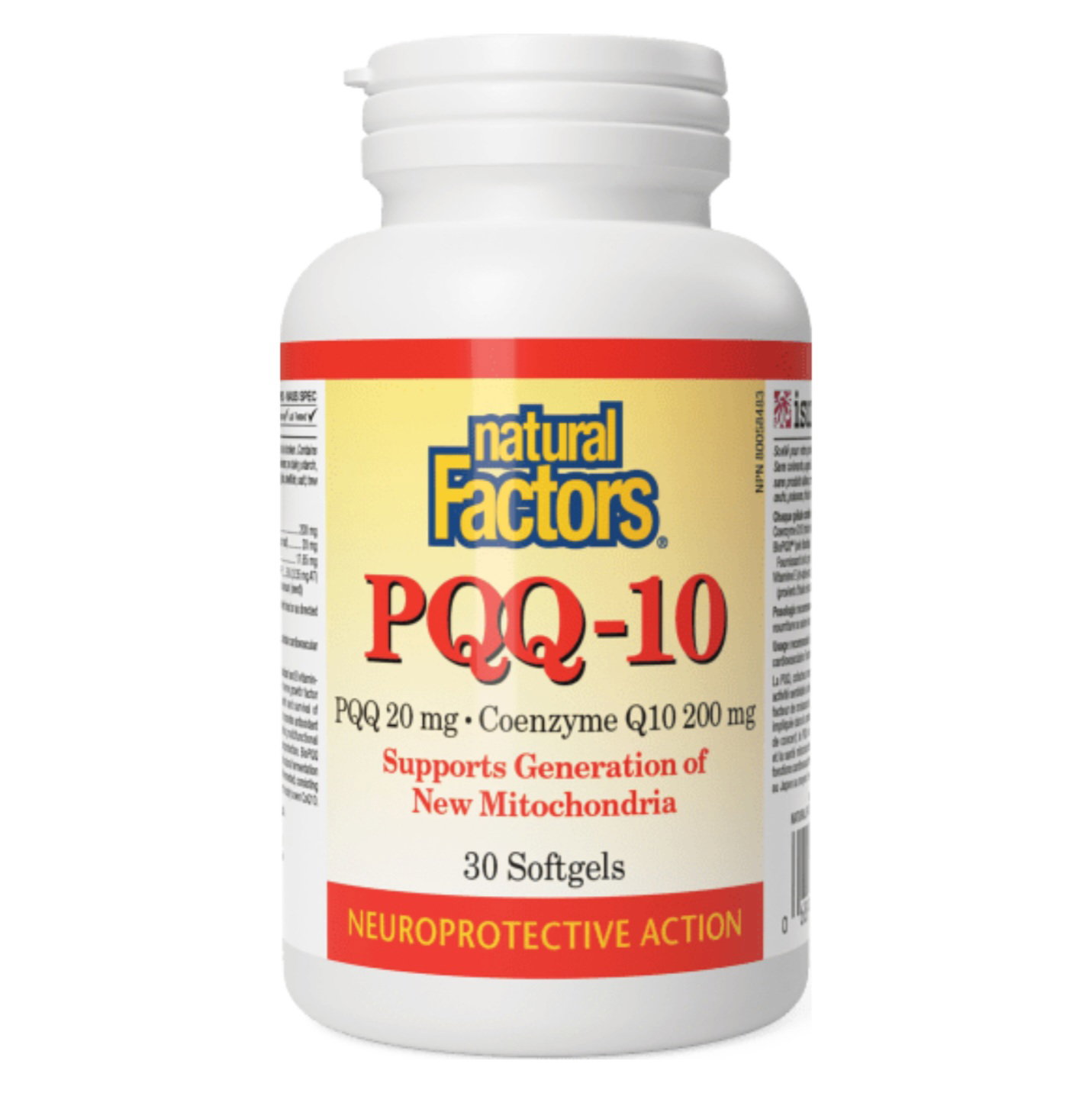 Natural Factors - PQQ-10 20 mg · Coenzyme Q10 200 mg_0