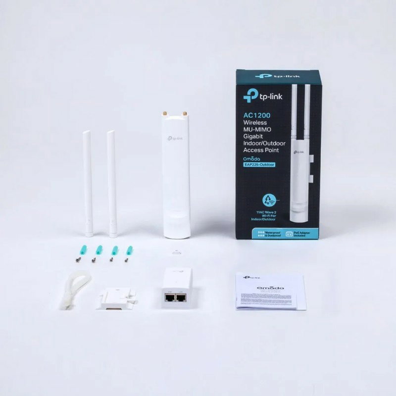 TP-Link EAP225-Outdoor AC1200 WiFi 5 Access Point, Support PoE MU-MIMO,Gigabit Wireless Access Points, Omada Mesh, Seamless Roaming, Optimal for Garden/Office WiFi, IP65 Weatherproof_3