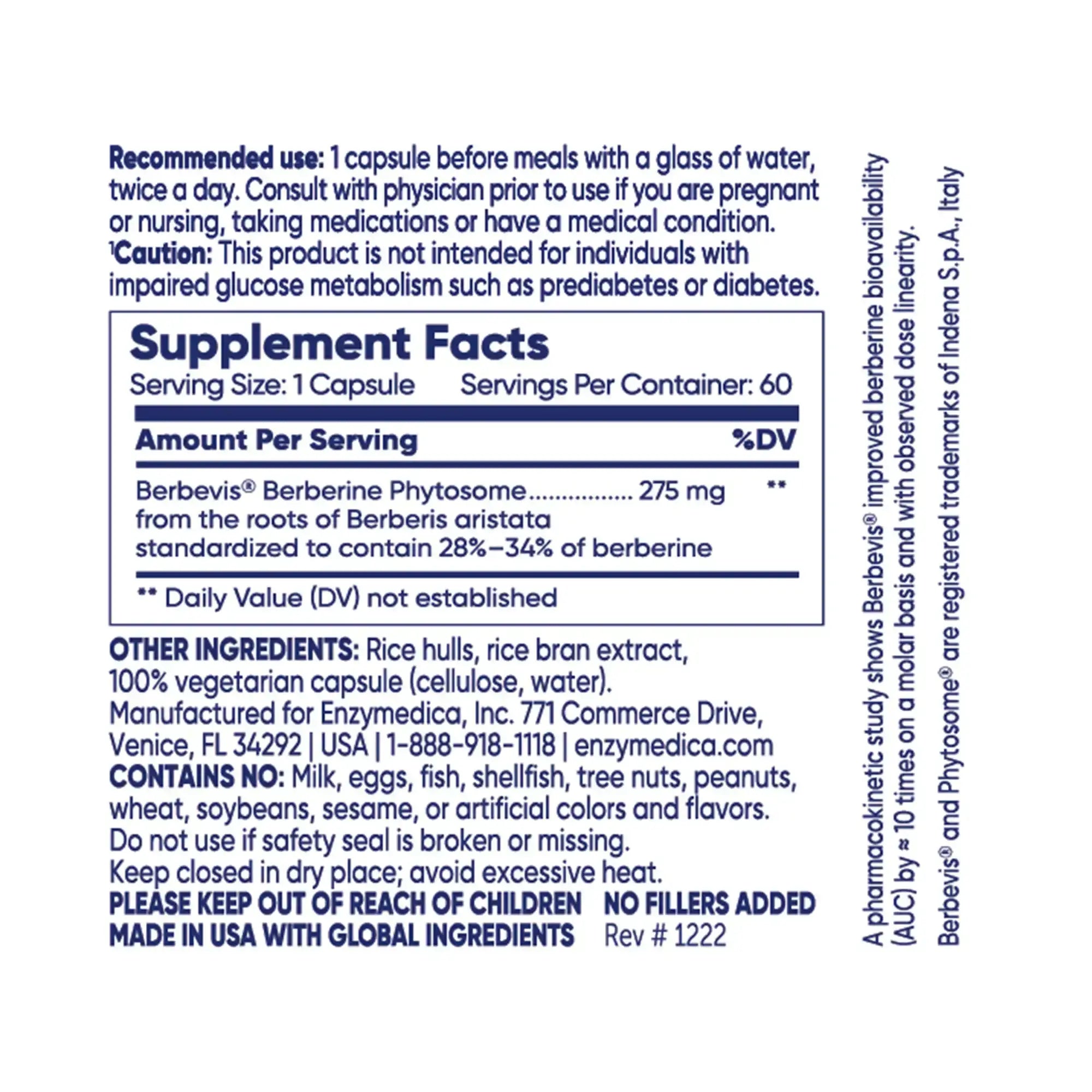 Enzymedica - Berberine Phytosome_1