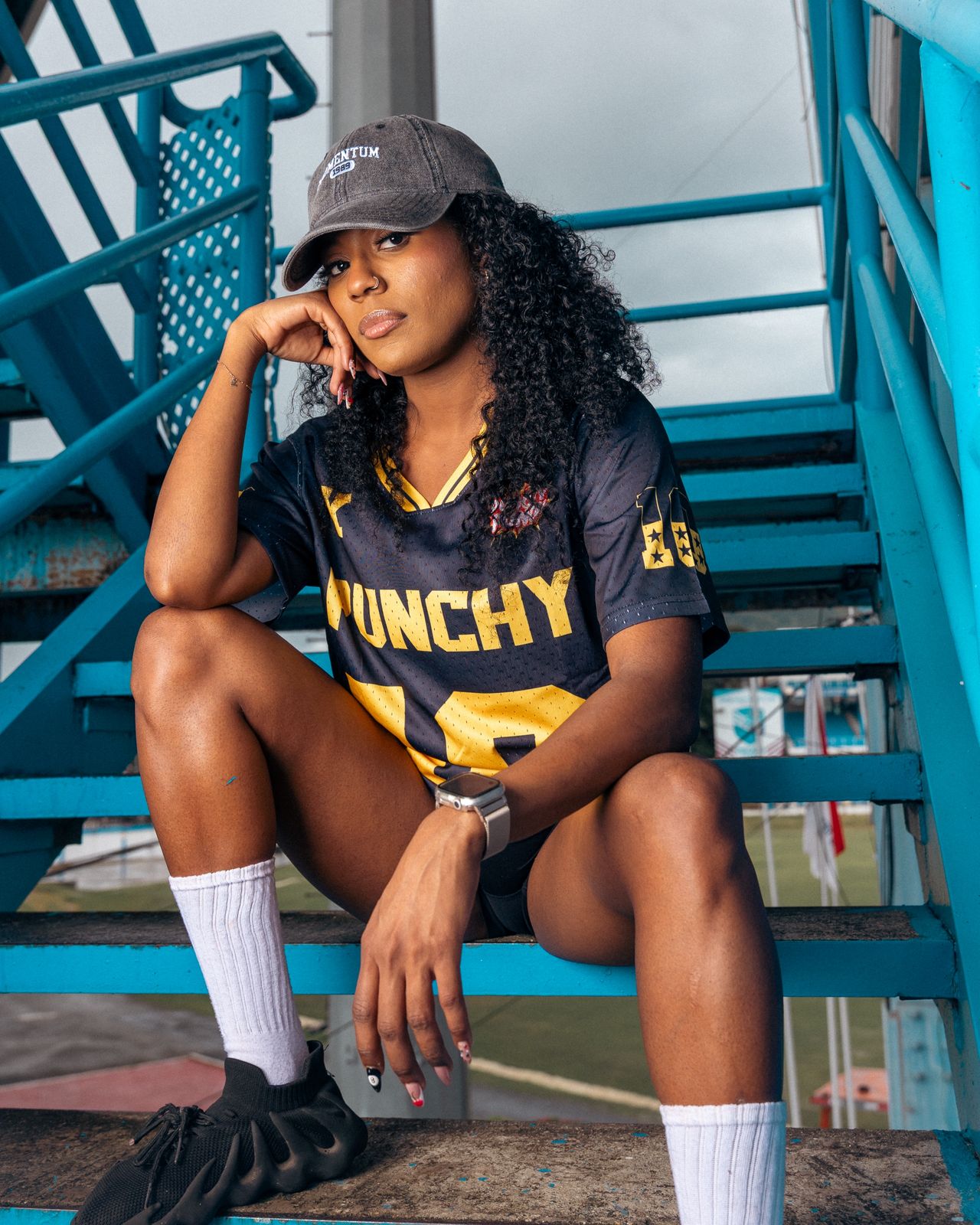 Black Team Football Shirts _1