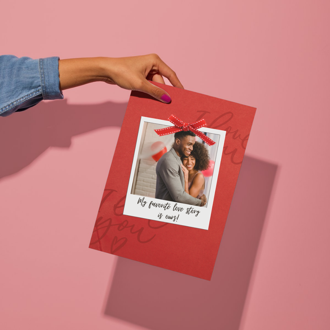 Love Story Photo Card