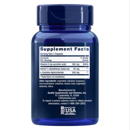 Life Extension - Glutathione, Cysteine & C