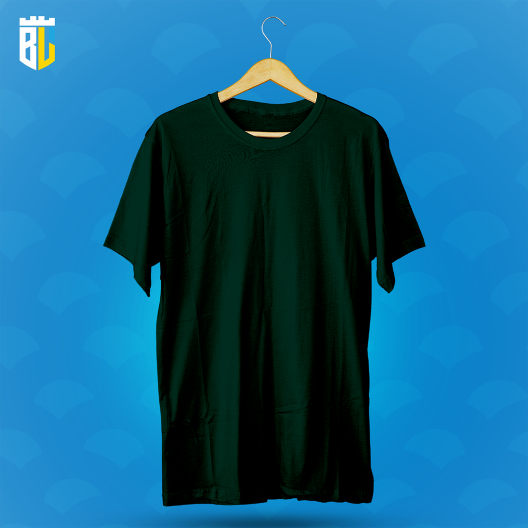 HIJAU BOTOL 24S - Kaos Polos Dewasa