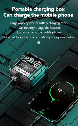 M25 Wireless Earbuds – Powerful Sound, All-Day Comfort