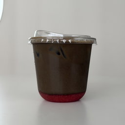Ice Strawberry Hojicha Latte