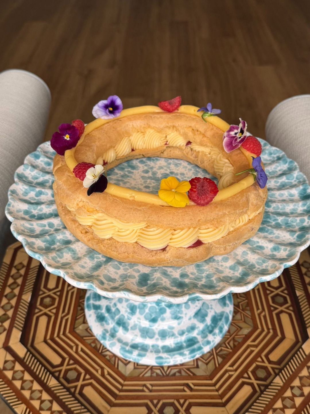 Passionfruit Paris-Brest