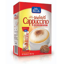 Coffee break instant  cappuccino sachets 18.5g 10's