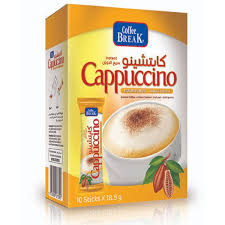 Coffee break instant cappuccino mocha sachets18.5g 